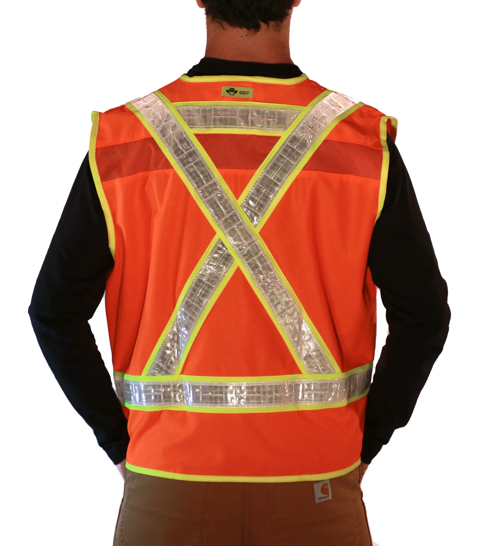 2W International Unisex Class 2 Safety Vest - Image 2