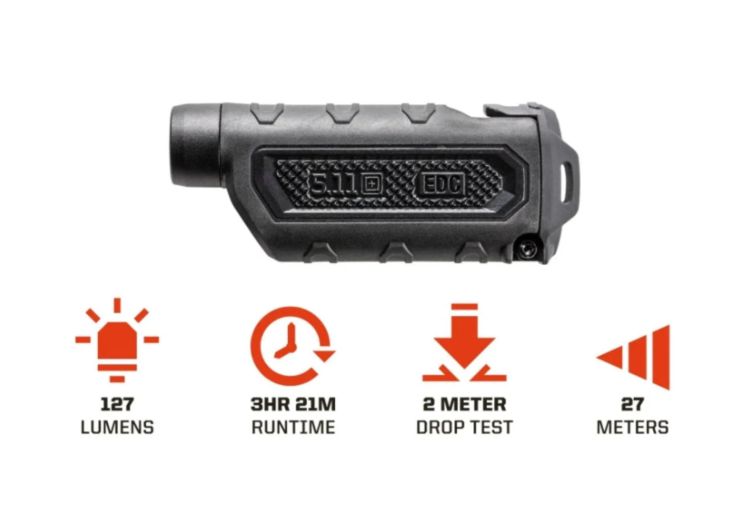 5.11 Tactical EDC 127 Lumens Flashlight - Image 2