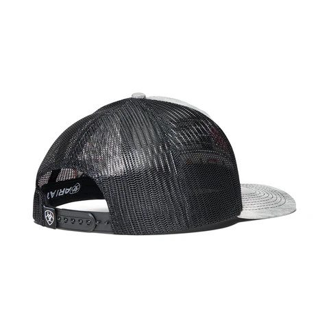 Ariat Flag Logo Mesh Snapback Cap - Image 2