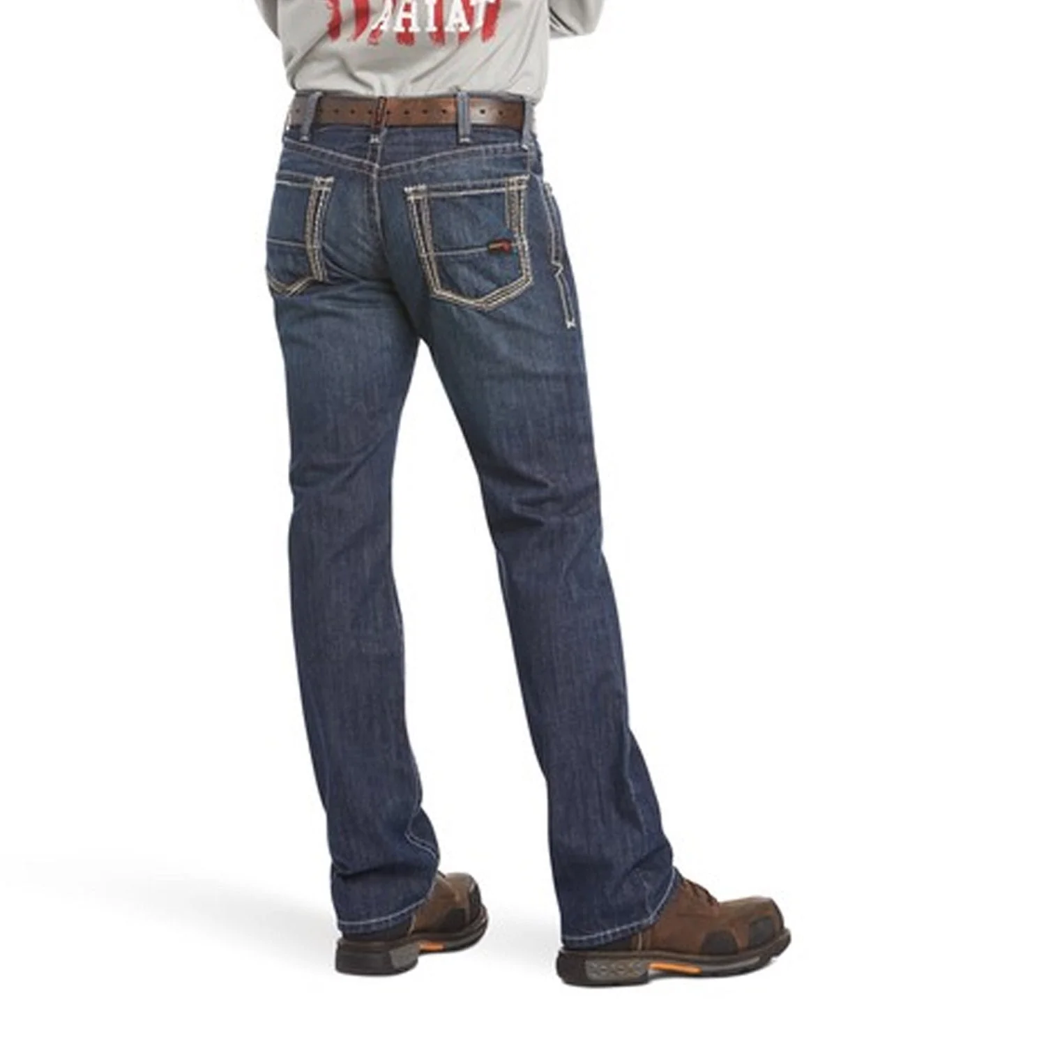 Ariat Men's Flame Resistant M4 Relaxed Boundary Boot Cut Jean - Image 5