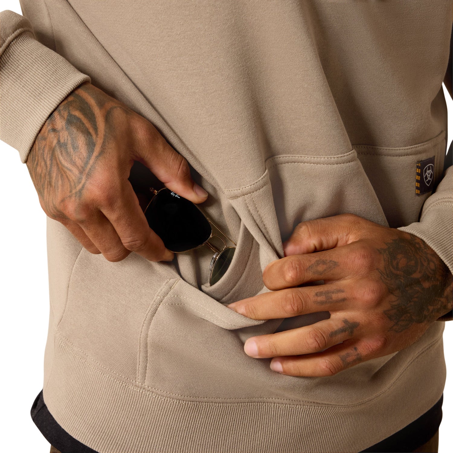 Ariat Men's Rebar Lightweight Workhog Hoodie - Image 3