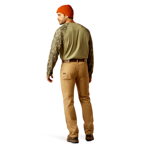 Ariat Men's Rebar M5 DuraStretch Made Tough Straight Leg Pant - Image 6