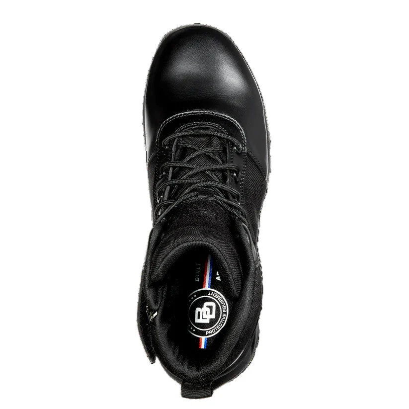 BD Protective Equipment Men's Side Zip 6" Waterproof Soft Toe Tactical Work Boot - Image 5