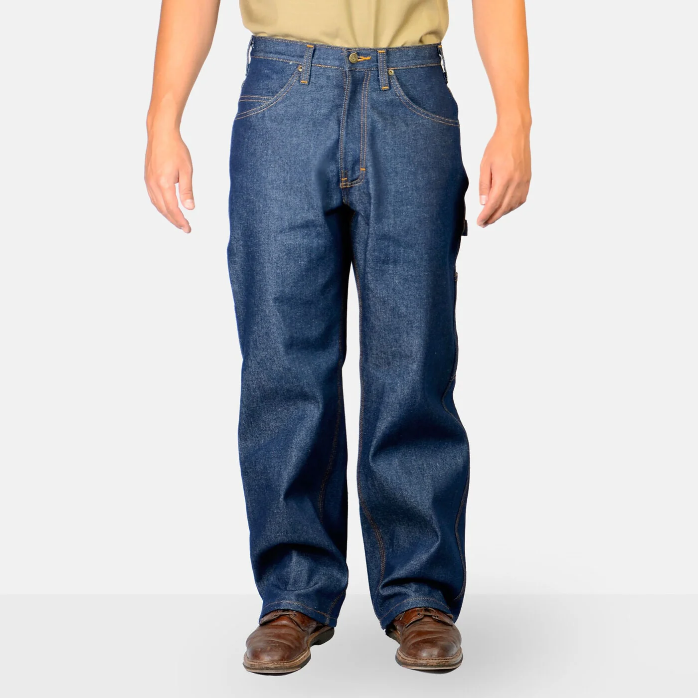 Ben Davis Men's Cotton Relaxed Fit 6-Pocket Carpenter Jean