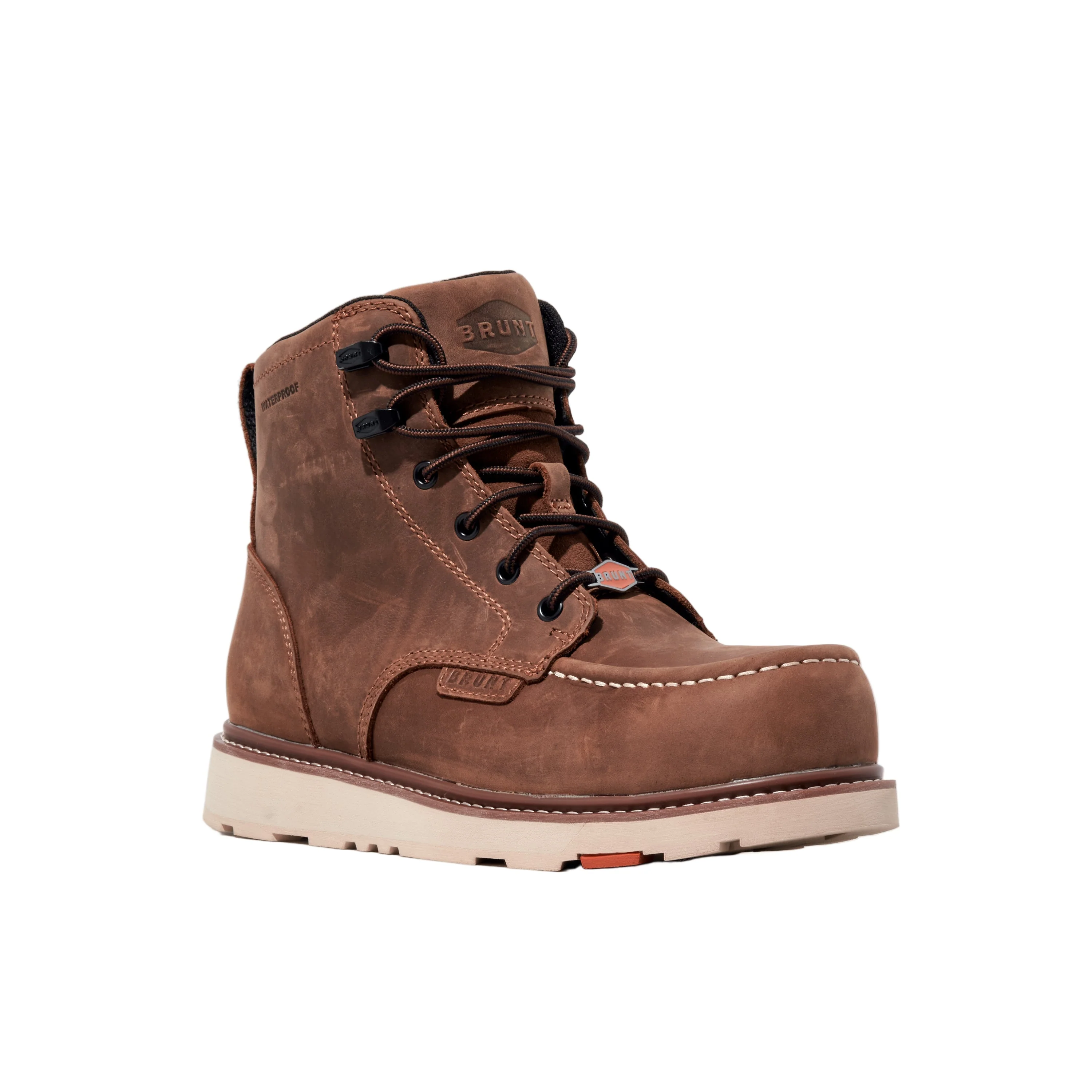 BRUNT Men's Marin 6" Comp Toe Waterproof Work Boot - Image 2