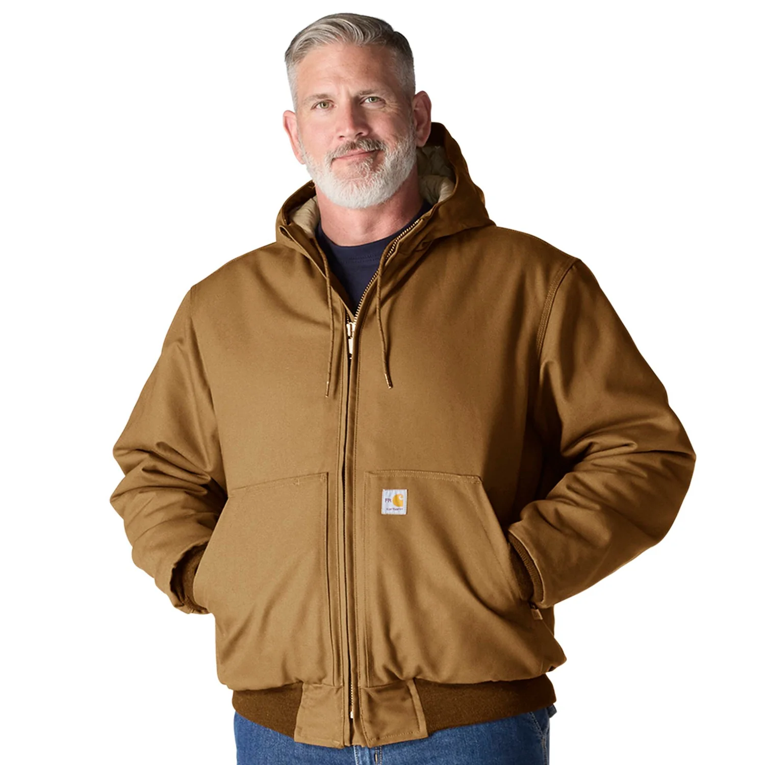 Carhartt Men's Flame Resistant Duck Insulated Active Jacket - Image 8