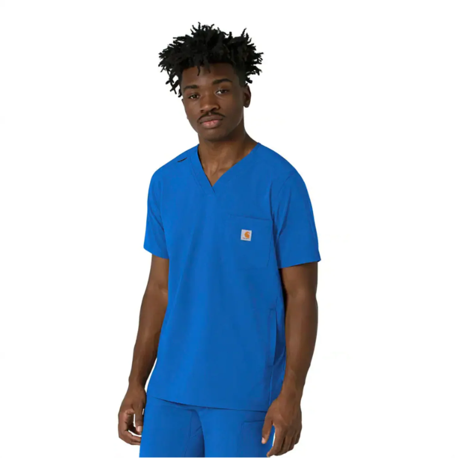 Carhartt Men's Force Cross Flex V-Neck Scrub Top - Image 9