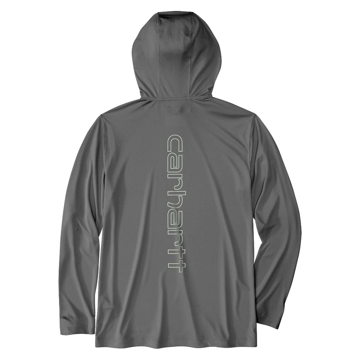 Carhartt Men's Force Sun Defender Hooded Logo Long Sleeve T-Shirt - Image 16