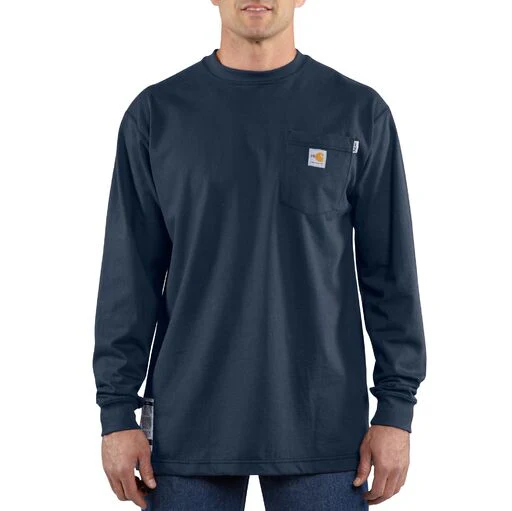 Carhartt Men's Flame Resistant Force Long Sleeve T-Shirt - Image 2
