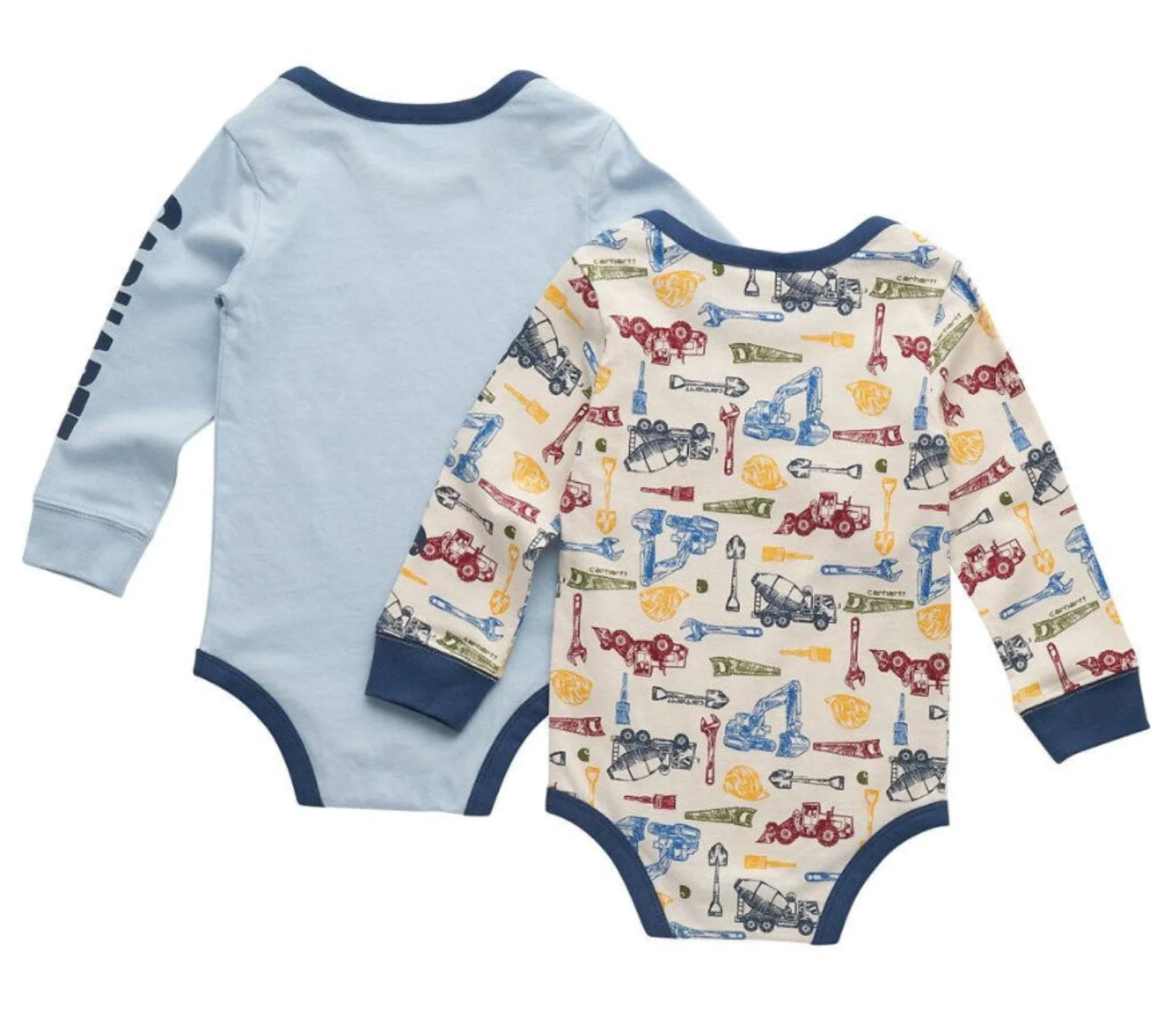 Carhartt Boys' Long Sleeve Construction BodysuitSet - Image 2