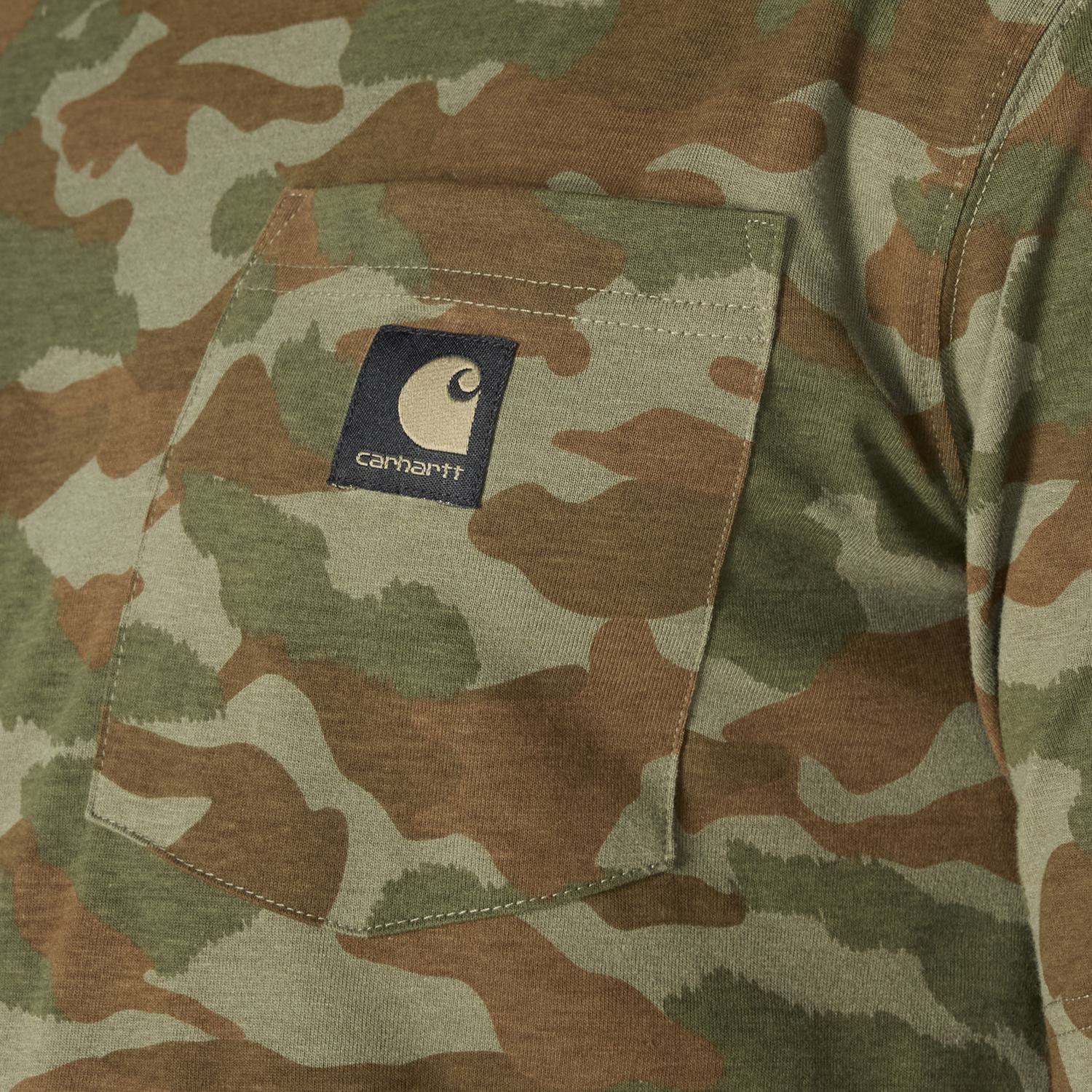 Carhartt Men's Irvine Relaxed Camo T-Shirt - Image 5
