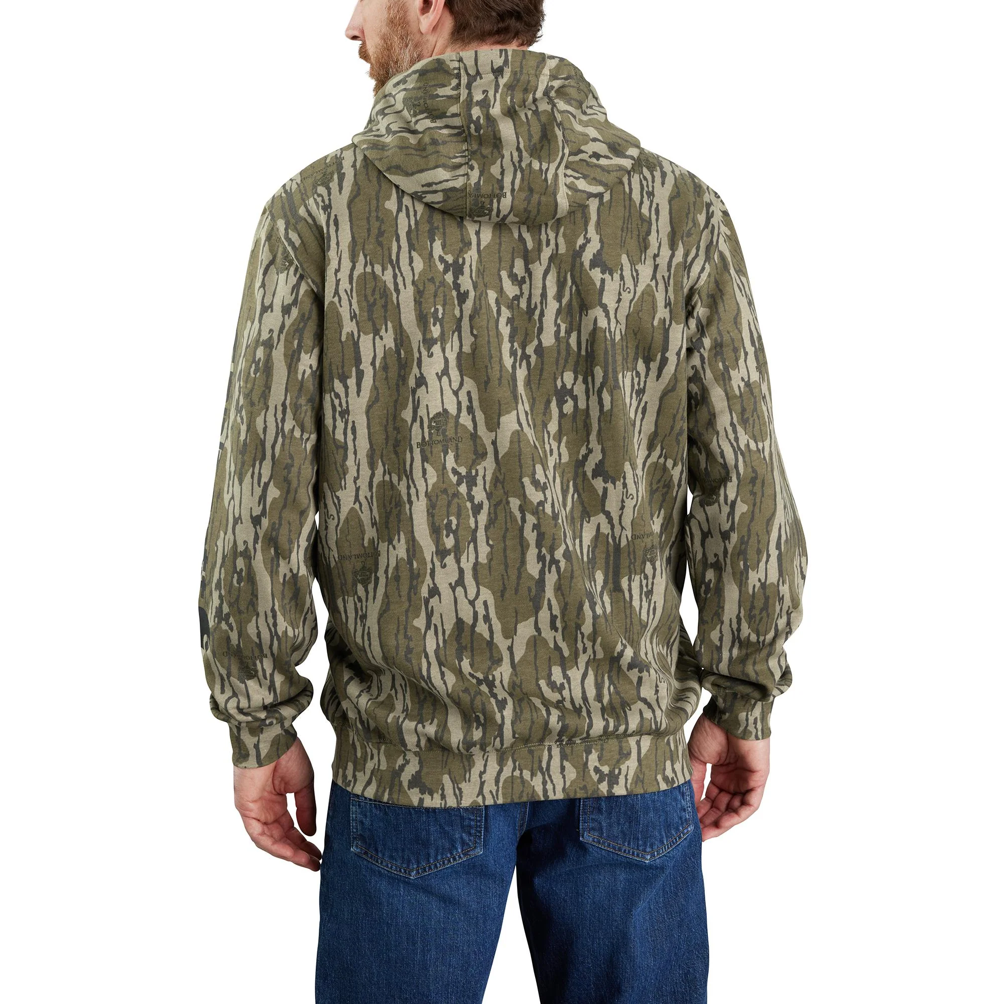 Carhartt Men's Loose Fit Camo Sleeve Graphic Sweatshirt - Image 2