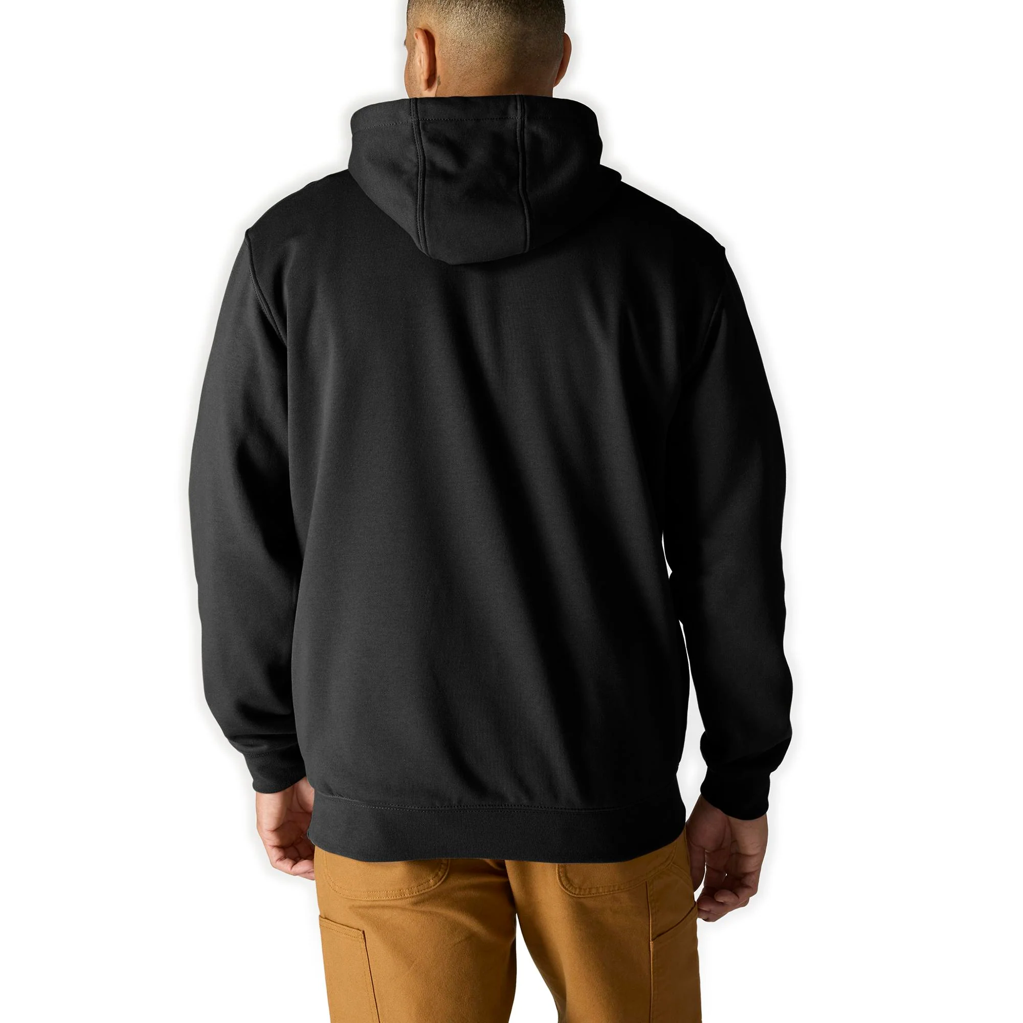 Carhartt Men's Signature Logo Hooded Pullover Sweatshirt - Image 15