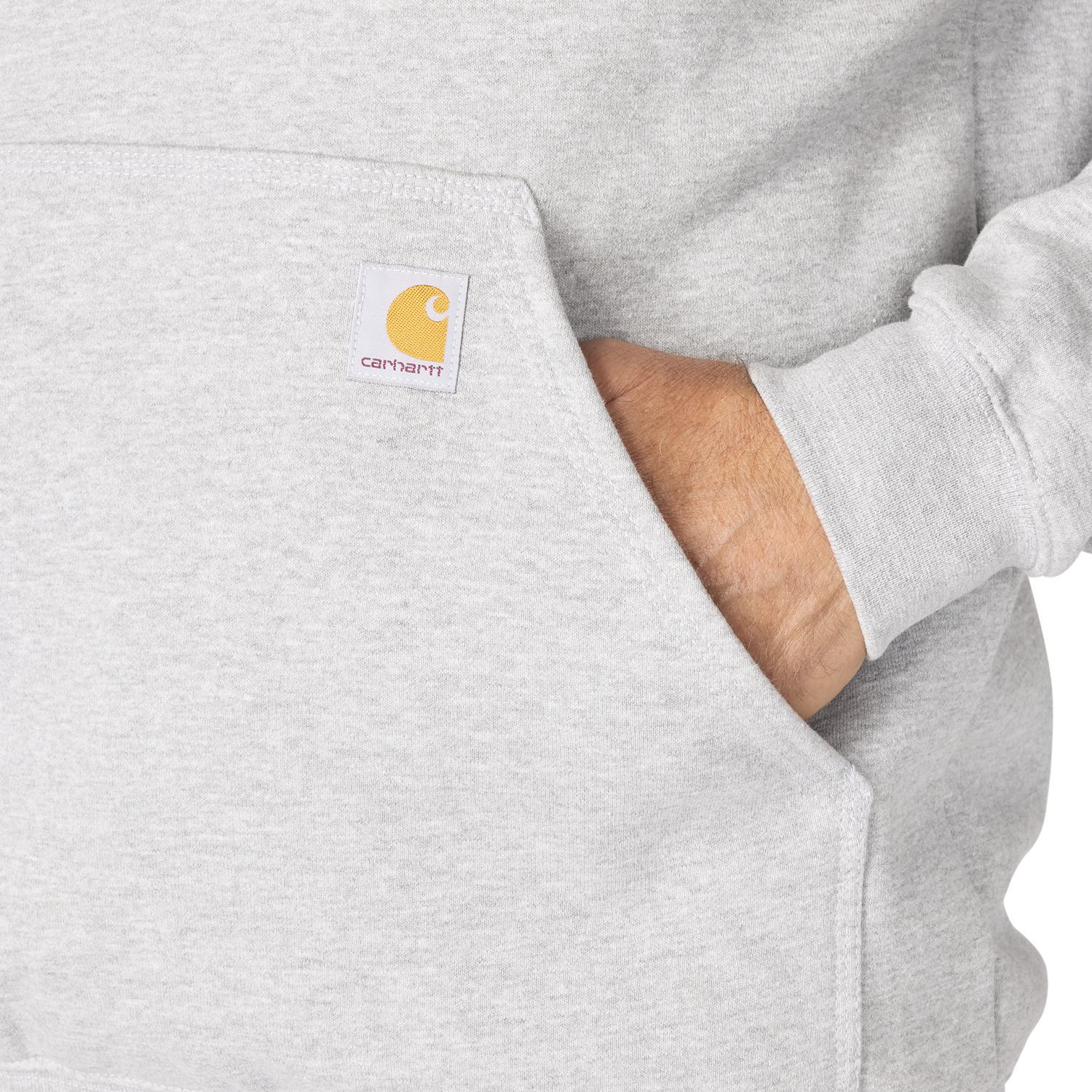 Carhartt Men's Signature Logo Hooded Pullover Sweatshirt - Image 27