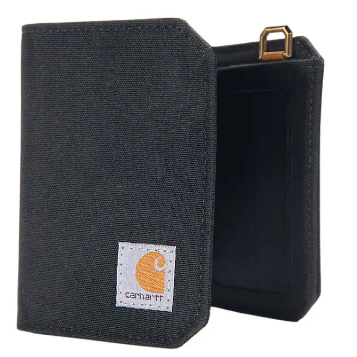 Carhartt Men's Nylon Duck RFID Logo Trifold Wallet - Image 2