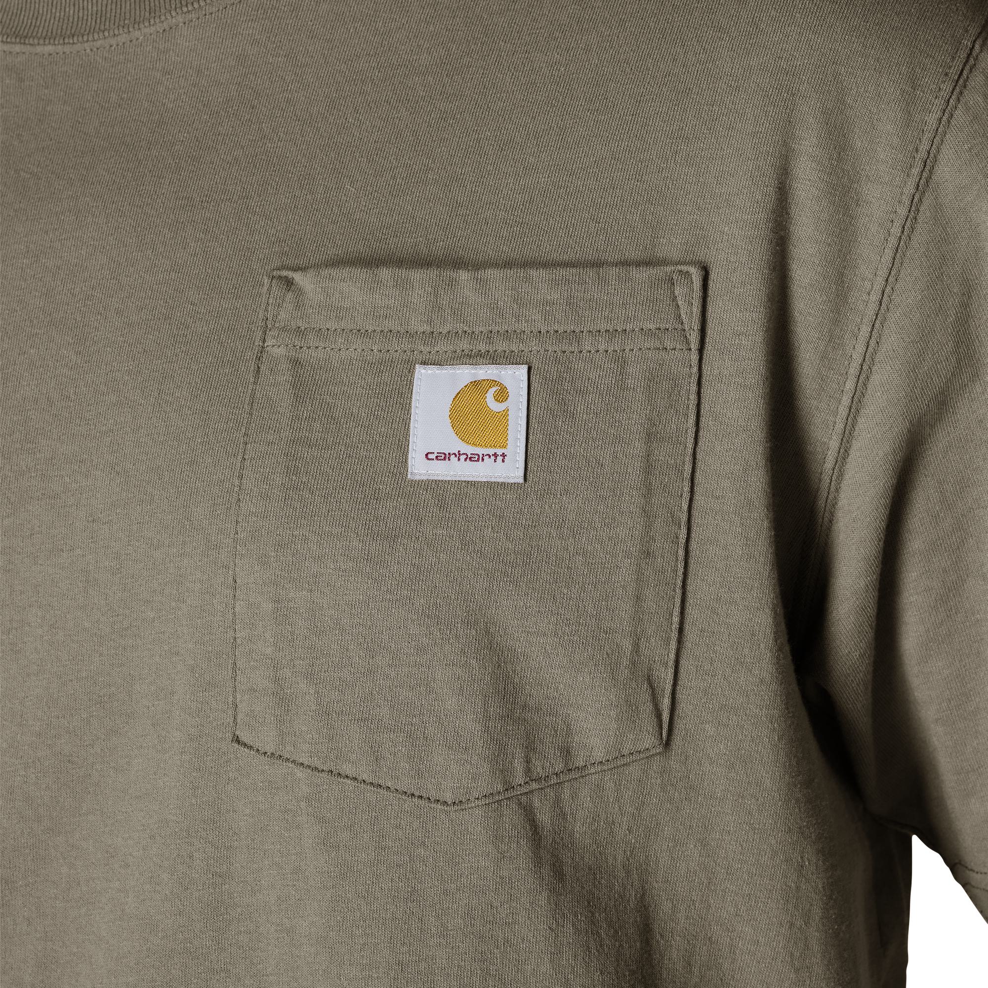 Carhartt Men's Loose Fit Heavyweight Short-Sleeve Pocket T-Shirt - Image 23