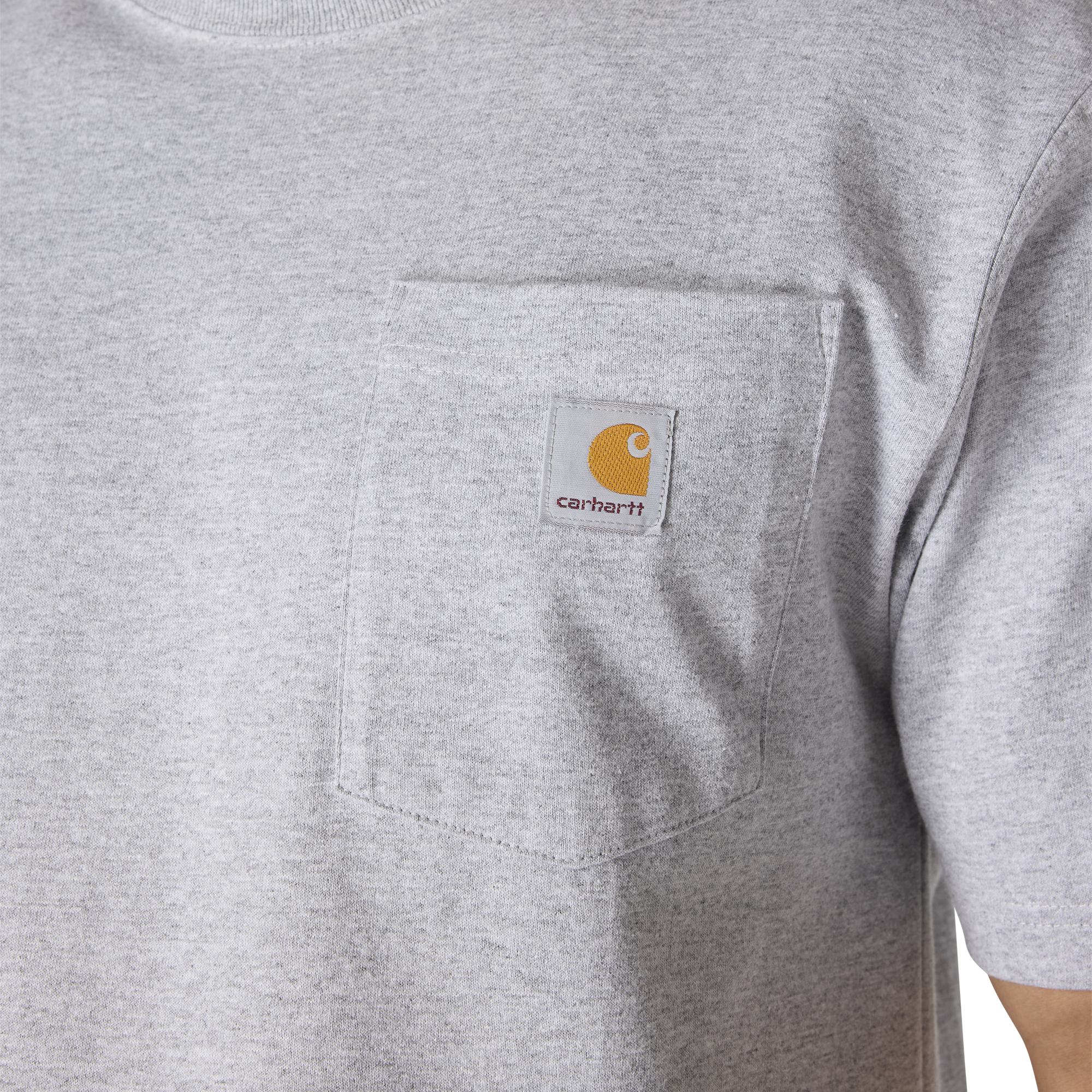 Carhartt Men's Loose Fit Heavyweight Short-Sleeve Pocket T-Shirt - Image 30