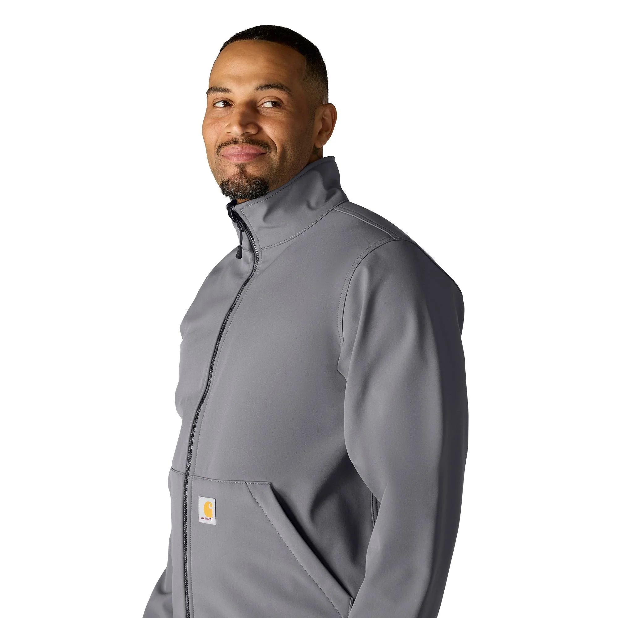 Carhartt Men's Rain Defender Relaxed Fit Softshell Jacket - Image 10