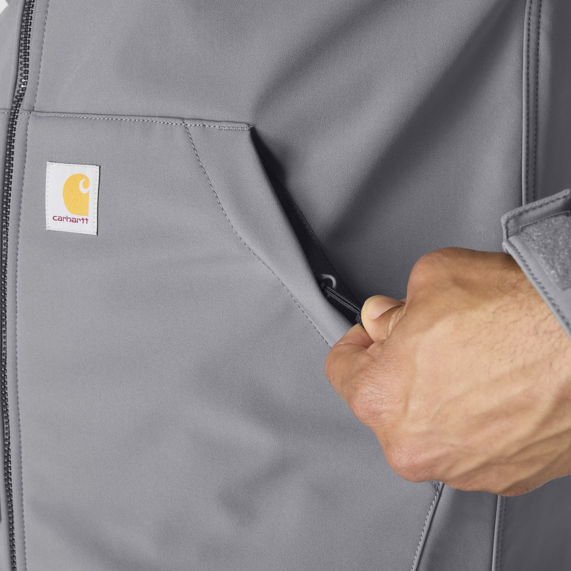 Carhartt Men's Rain Defender Relaxed Fit Softshell Jacket - Image 12