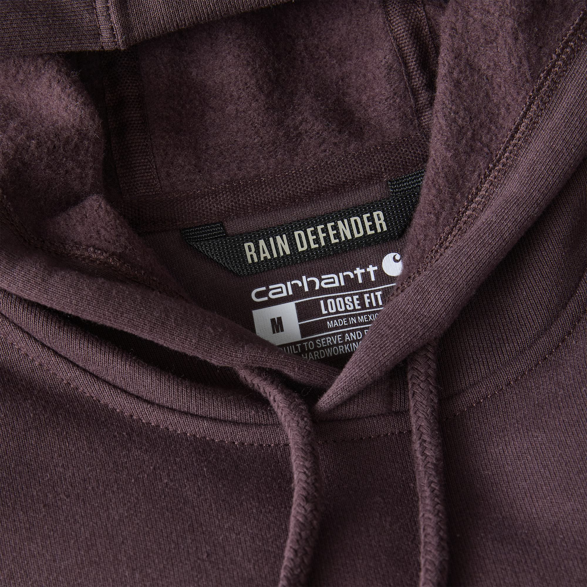 Carhartt Men's Rain Defender® Loose Fit Midweight Logo Graphic Sweatshirt - Image 3
