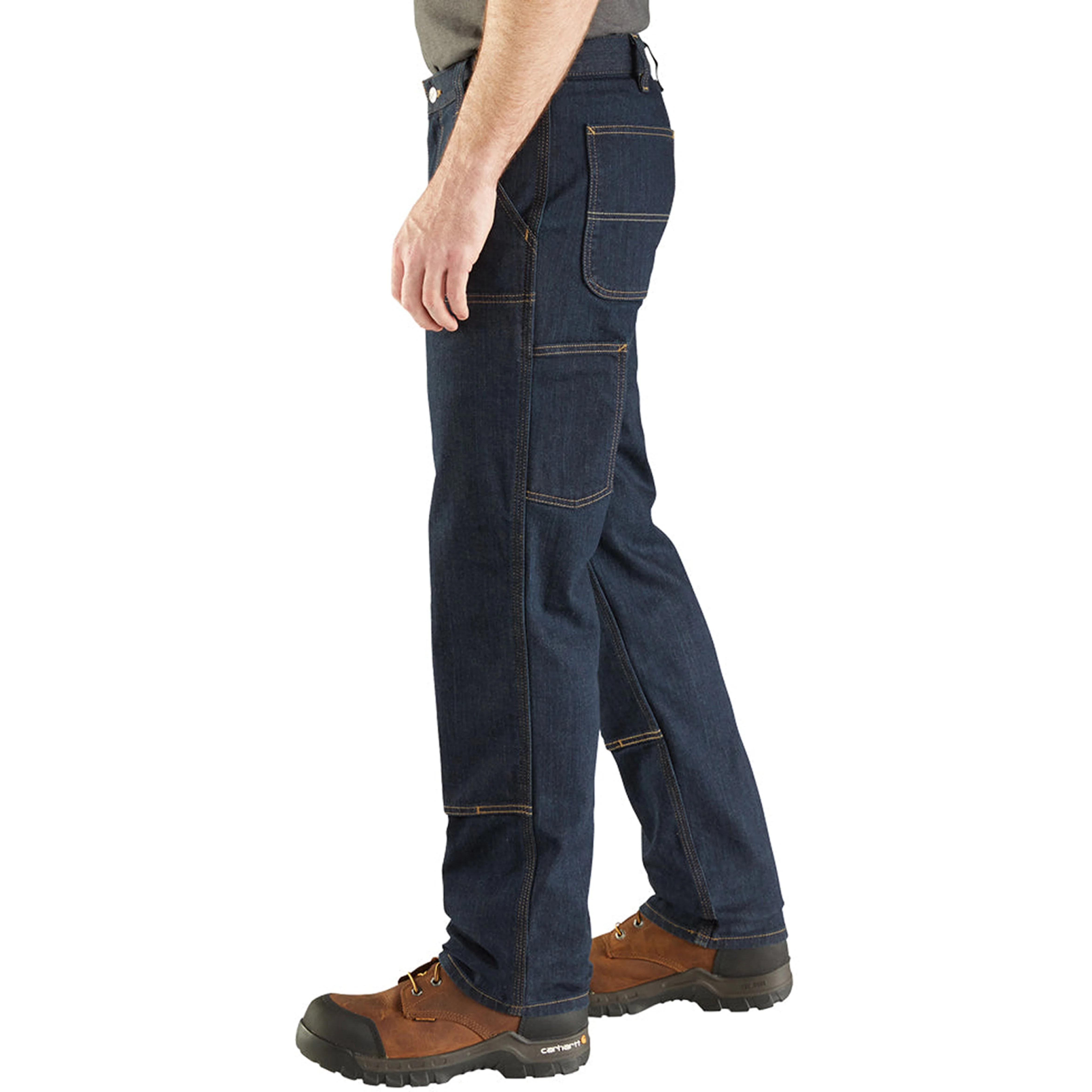 Carhartt Men's Rugged Flex® Relaxed Fit Double-Front Utility Jean - Image 3