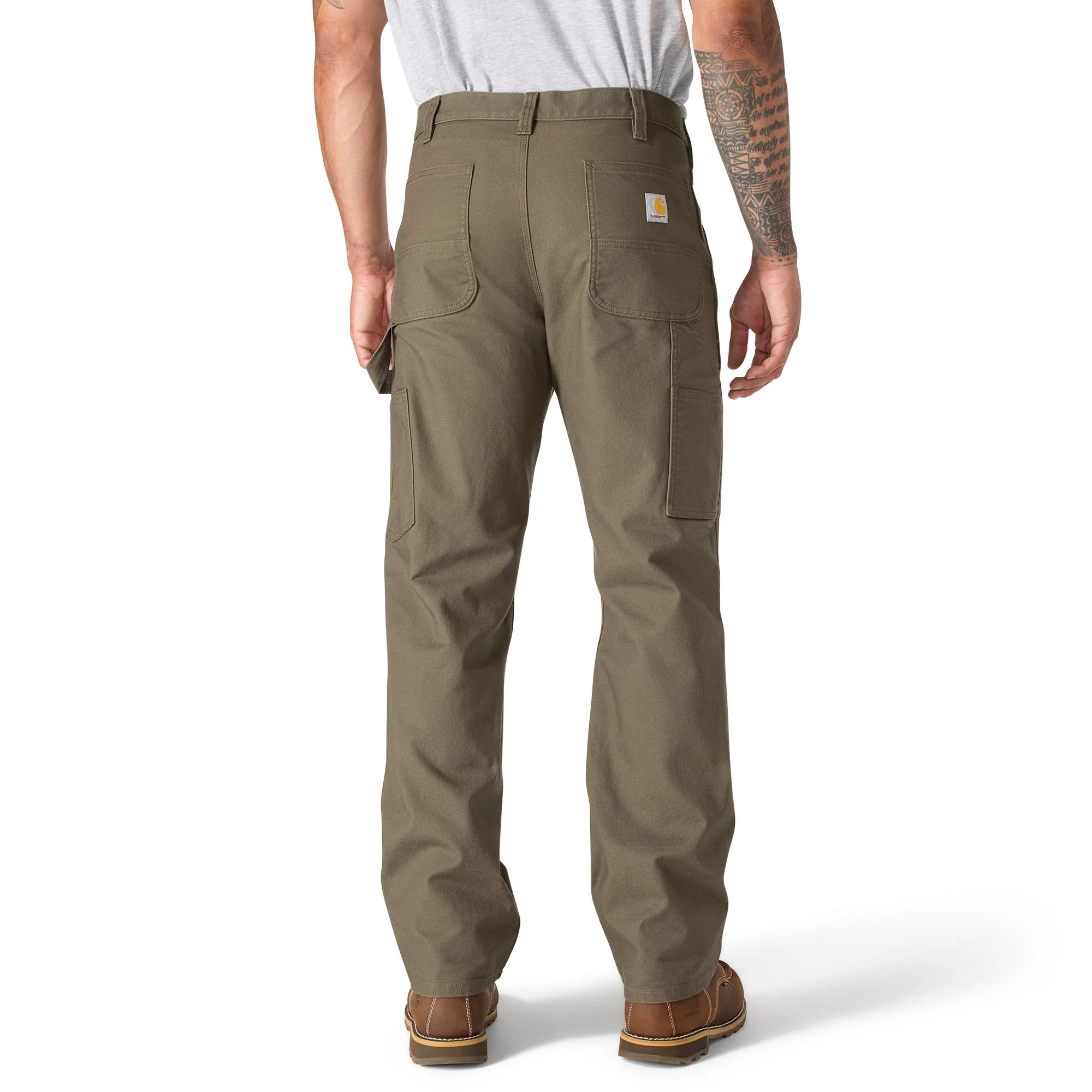 Carhartt Men's Rugged Flex® Relaxed Fit Duck Dungaree - Image 5