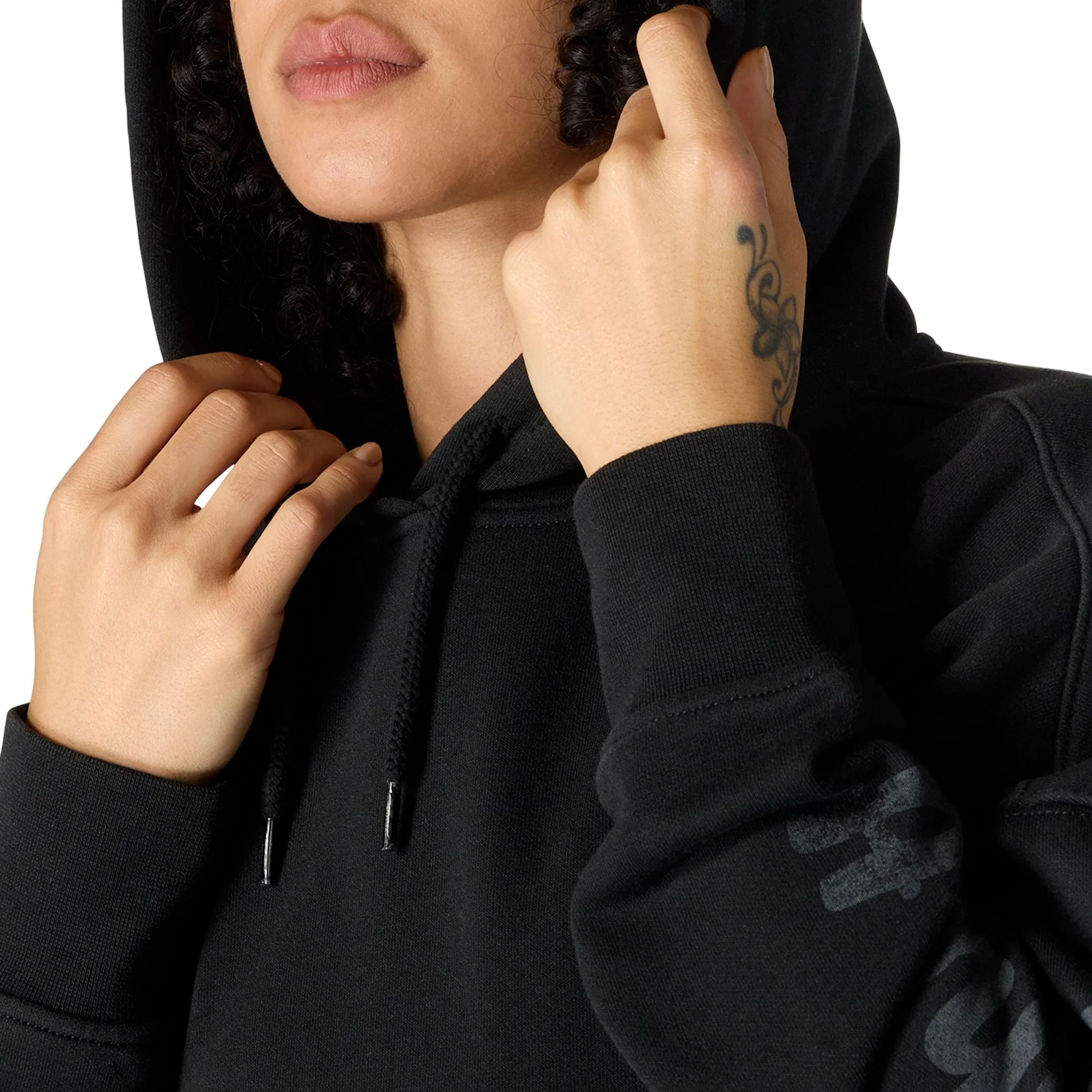 Carhartt Women's Oversized Midweight Hooded Heart Graphic Sweatshirt - Image 4