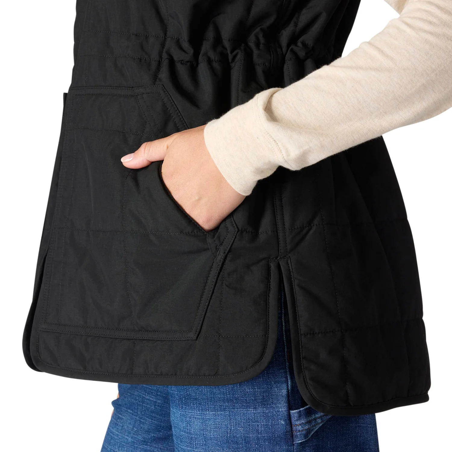 Carhartt Women's Rain Defender Mock-Neck Vest - Image 6