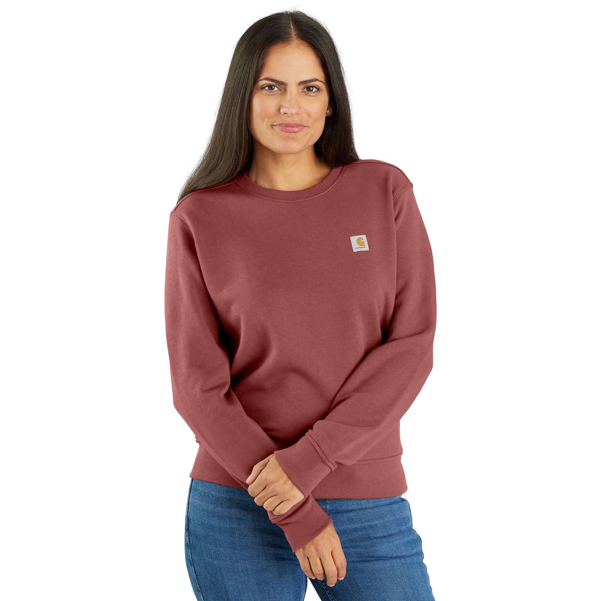 Carhartt Women's Relaxed Fit French Terry Crewneck Sweatshirt - Image 7
