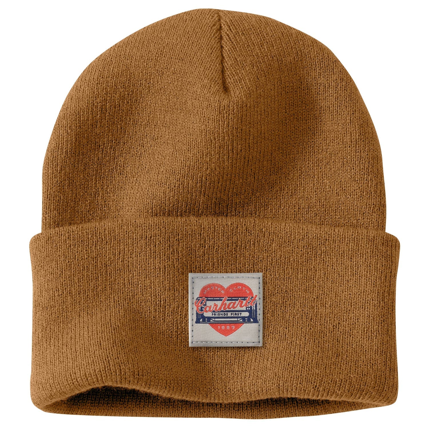 Carhartt Women's Rib Knit Heart Patch Logo Beanie - Image 2