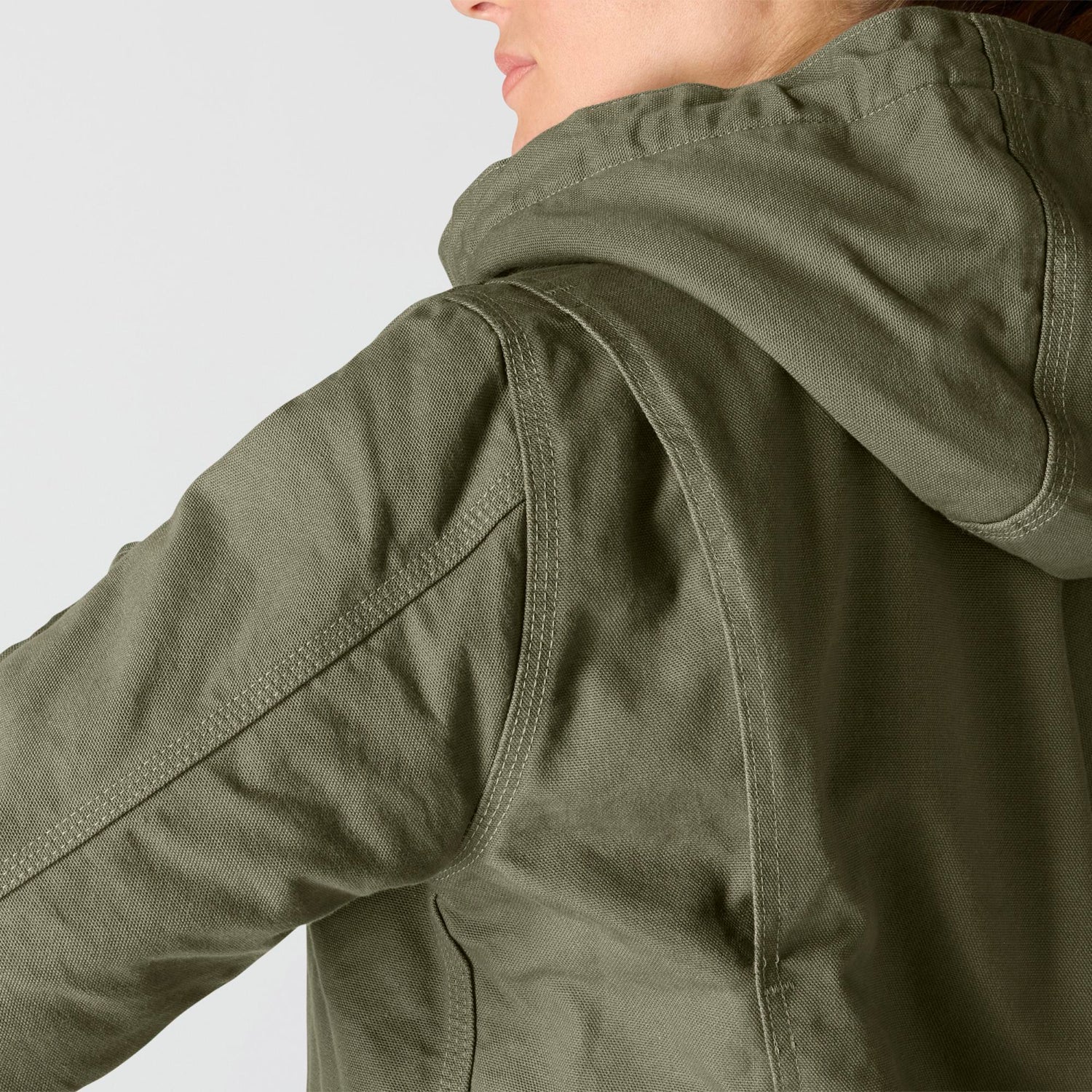 Carhartt Women's Washed Duck Sherpa Jacket - Image 19