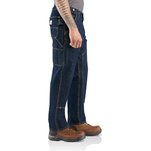 Carhartt Men's Rugged Flex® Relaxed Fit Double-Front Utility Logger Jean - Image 3