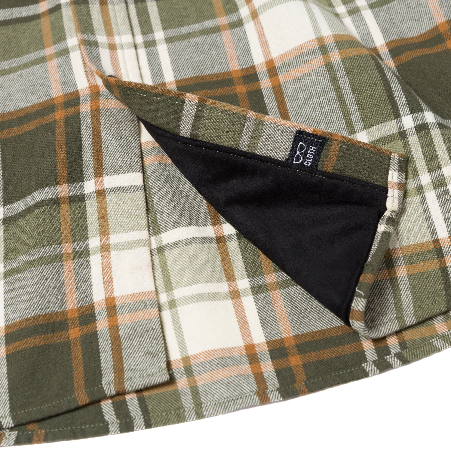 CAT Men's Button-Up Long Sleeve Flannel Work Shirt - Image 6