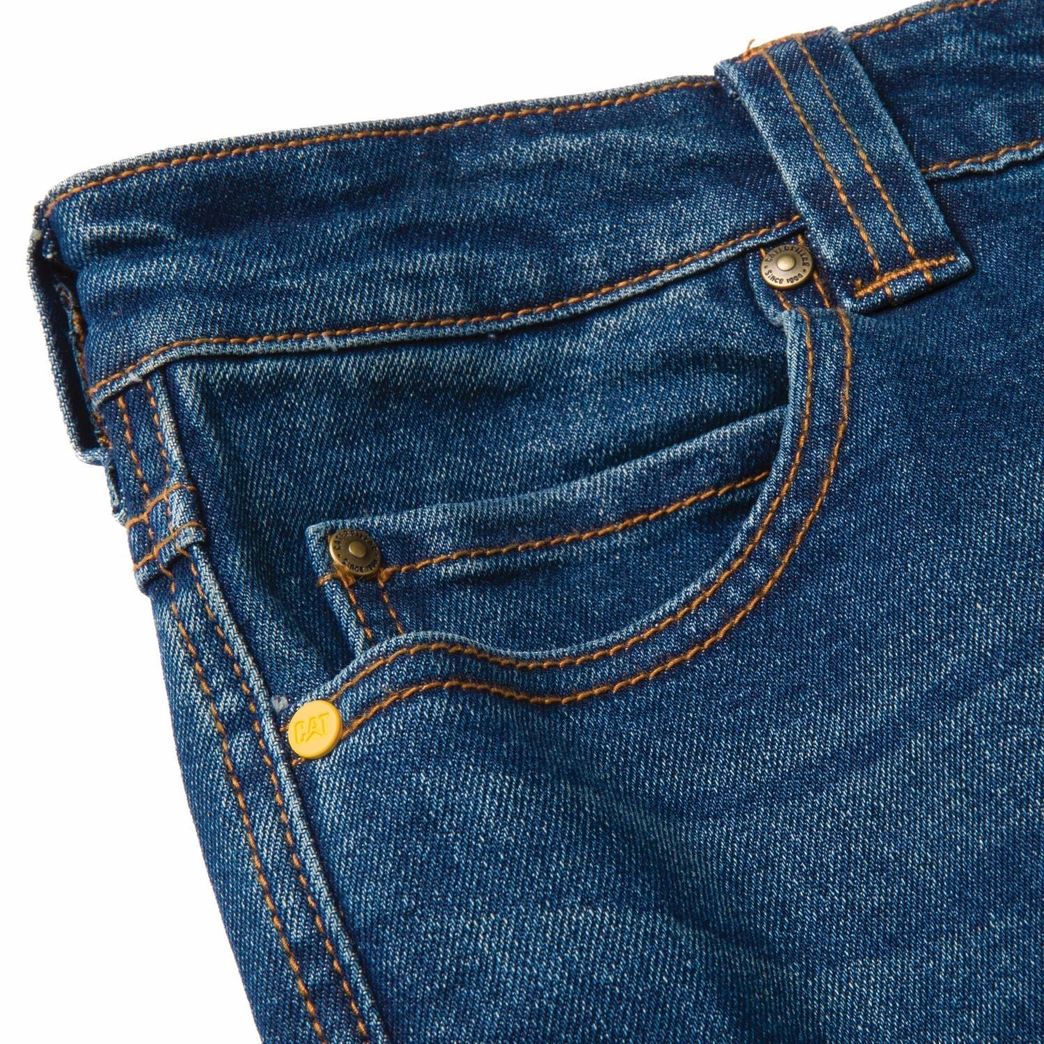 CAT Men's D3 Double Front Relaxed Fit Carpenter Jean - Image 5