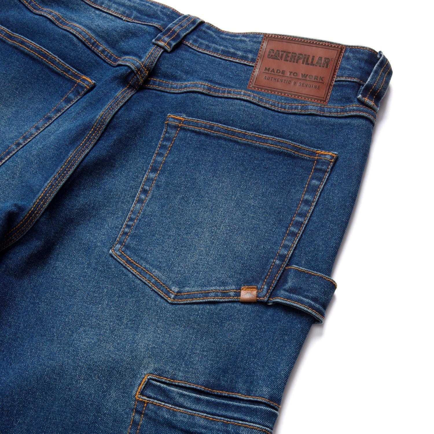 CAT Men's D3 Double Front Relaxed Fit Carpenter Jean - Image 6