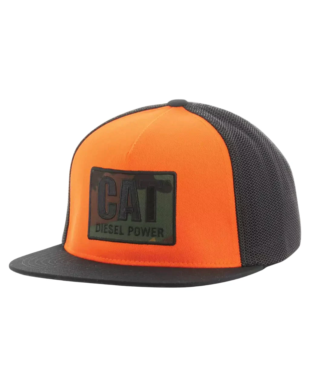 CAT Men's Diesel Power Flat Bill Cap - Image 4