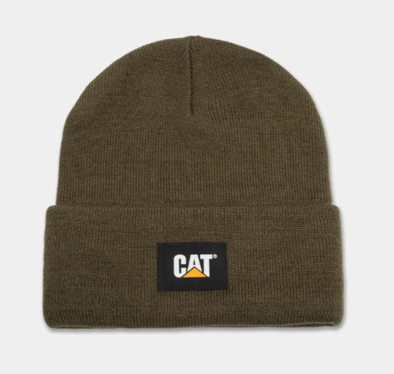 CAT Logo Label Cuff Beanie - Image 3