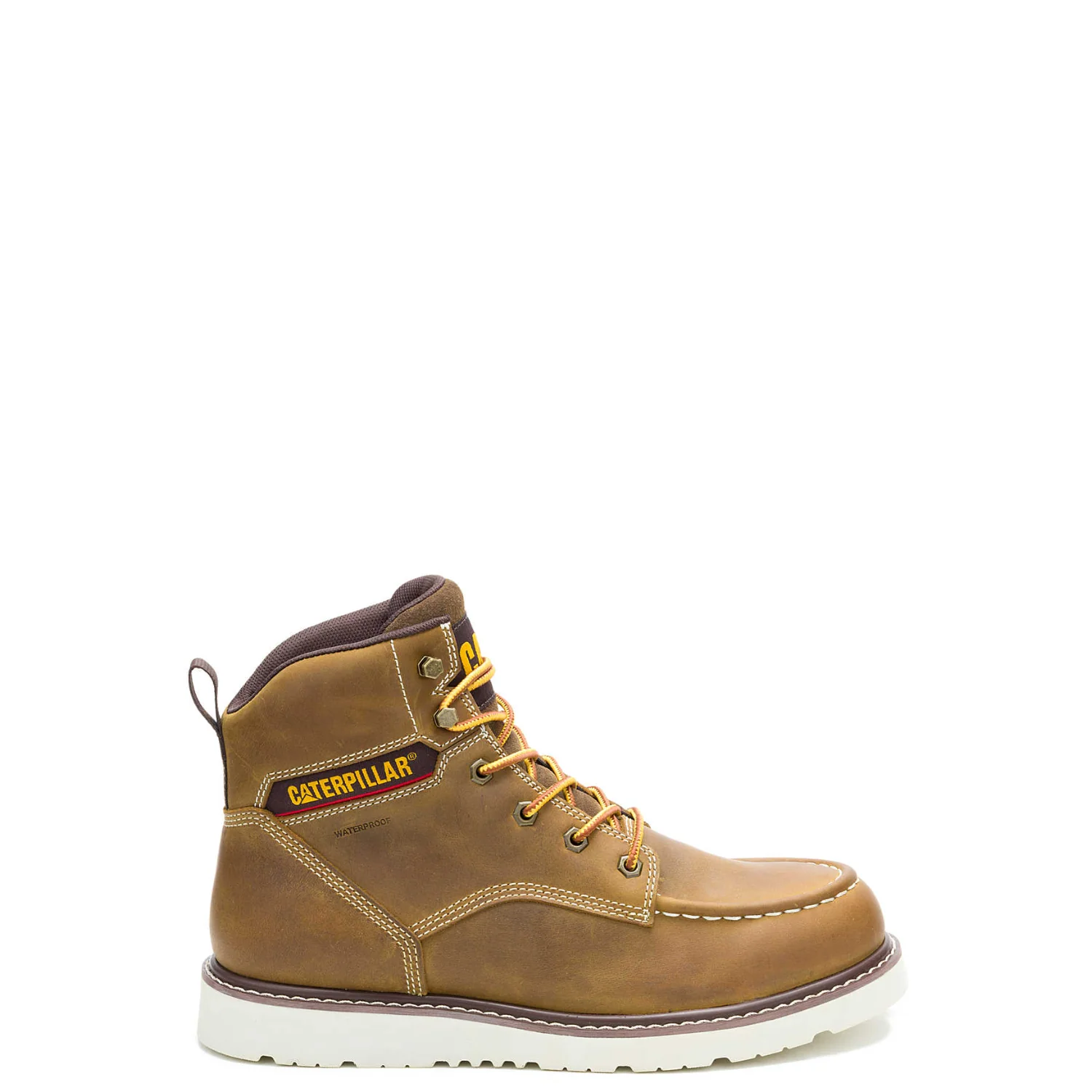CAT Men's Reclaimer Wedge 6" Waterproof Moc Toe Work Boot