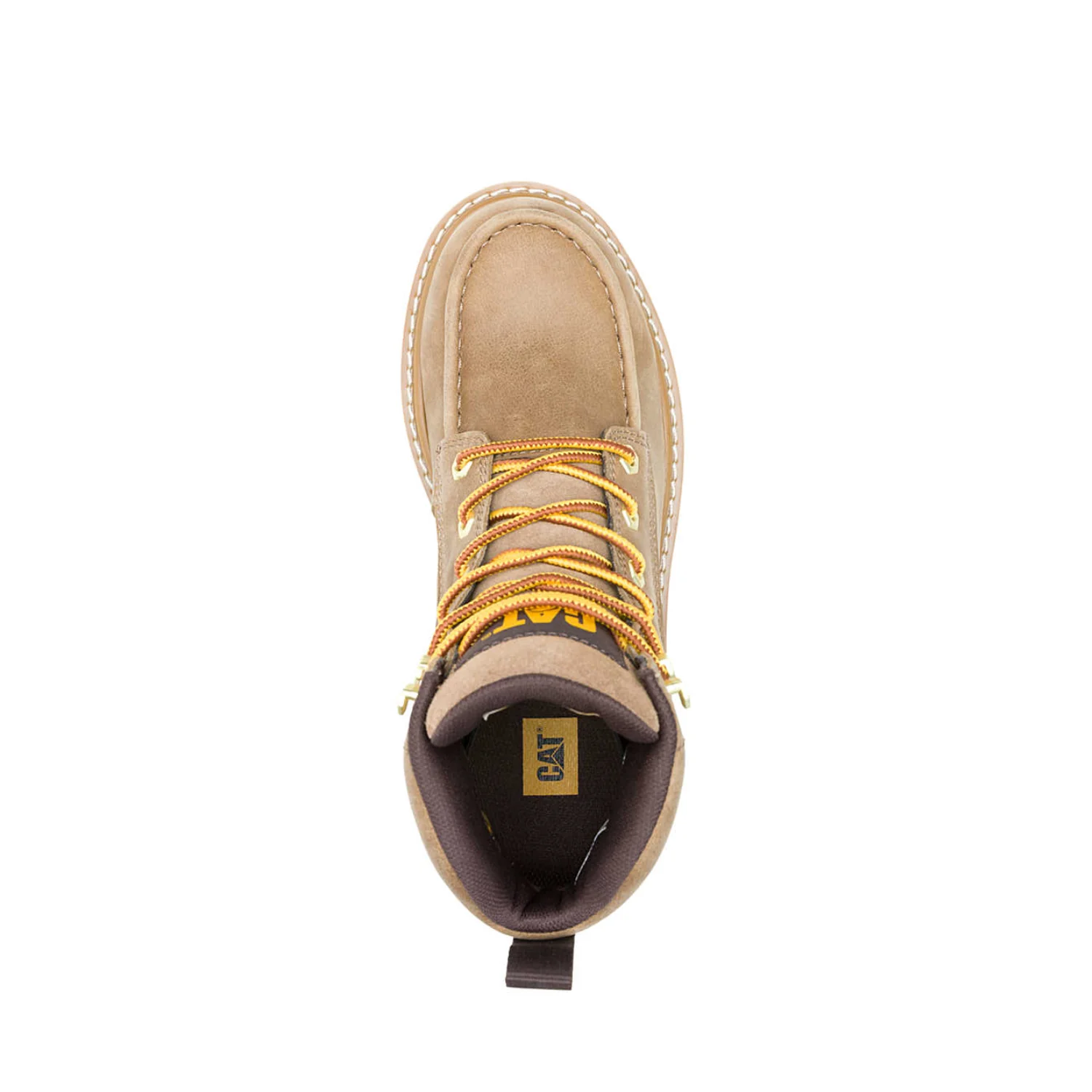 CAT Women's Reclaimer Wedge 6" Waterproof Moc Toe Work Boot - Image 4