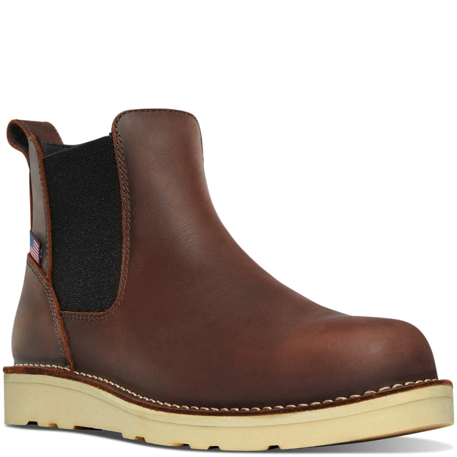 Danner Men's Bull Run 6" EH Steel Toe Chelsea Wedge Boot - Image 2