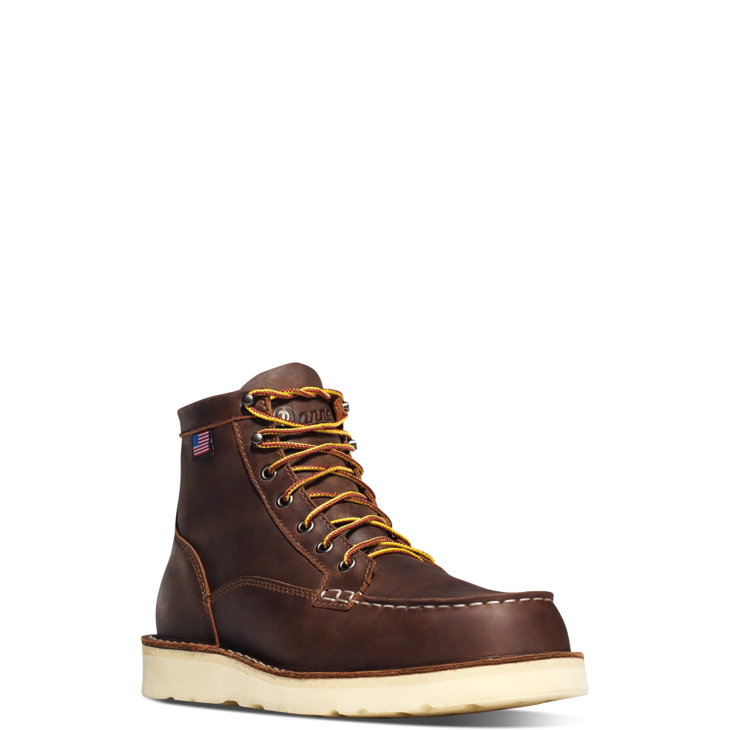 Danner Men's Bull Run 6" EH Moc Toe Work Boot - Image 2