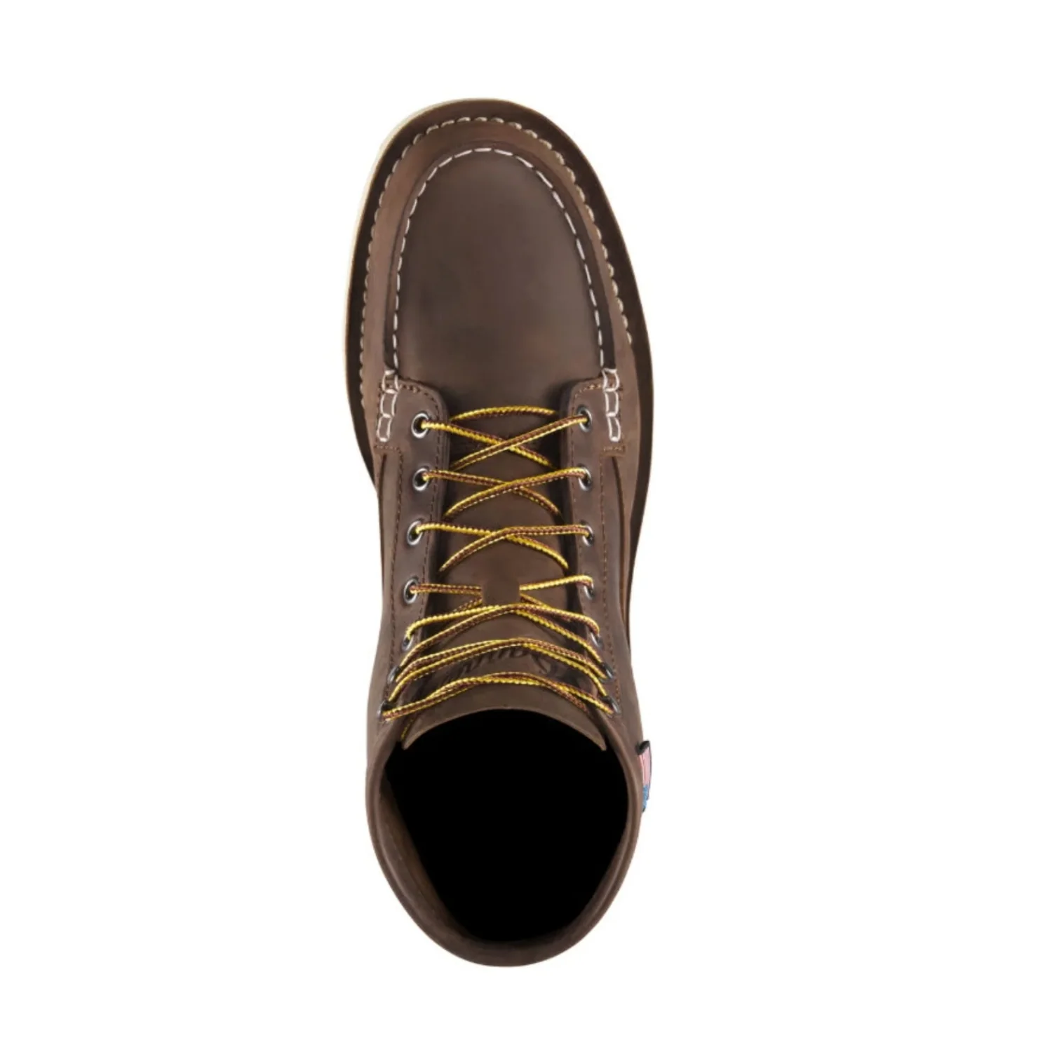 Danner Men's Bull Run 6" Waterproof EH Moc Toe Work Boot - Image 4