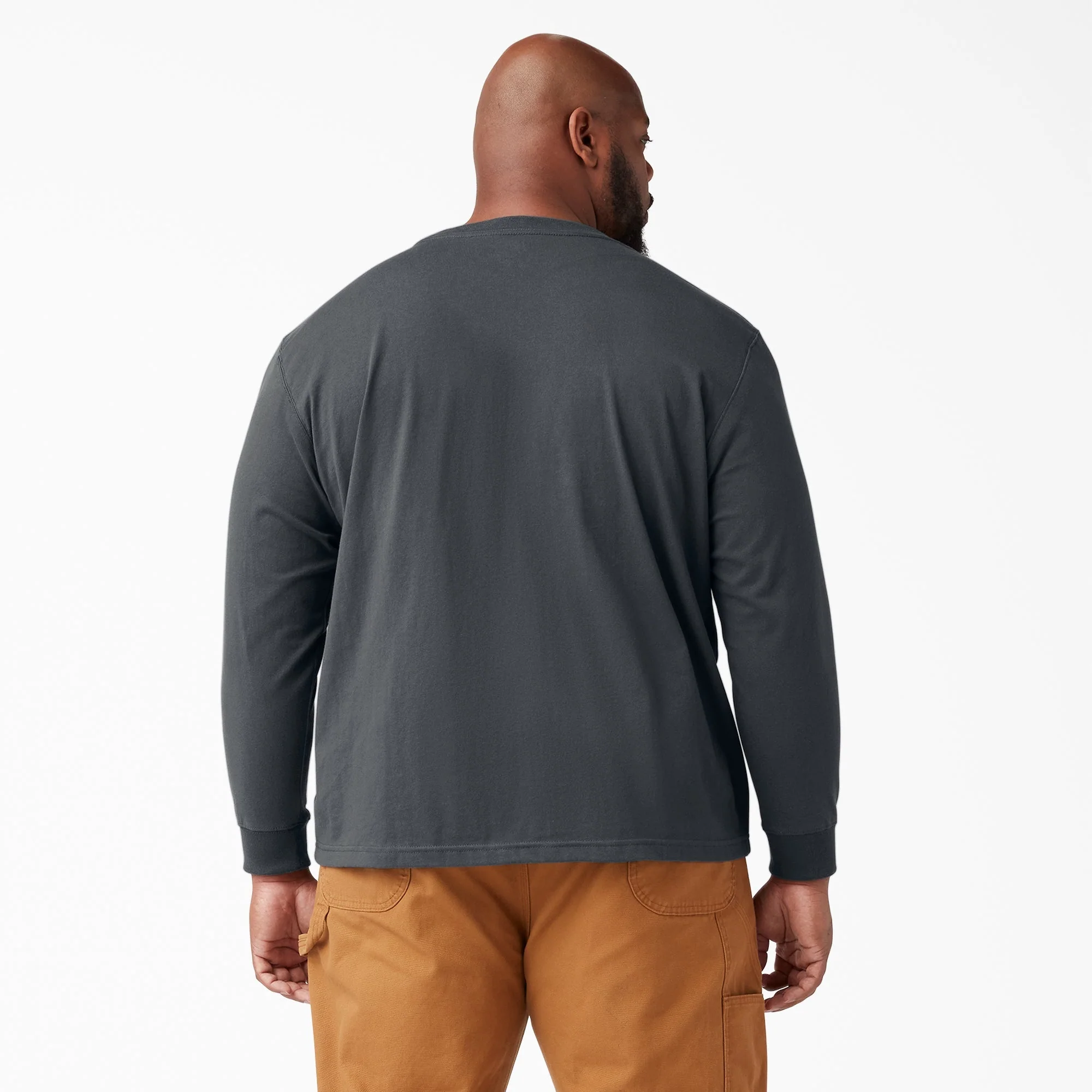 Dickies Men's Heavyweight Long Sleeve Crew Neck T-Shirt - Image 12