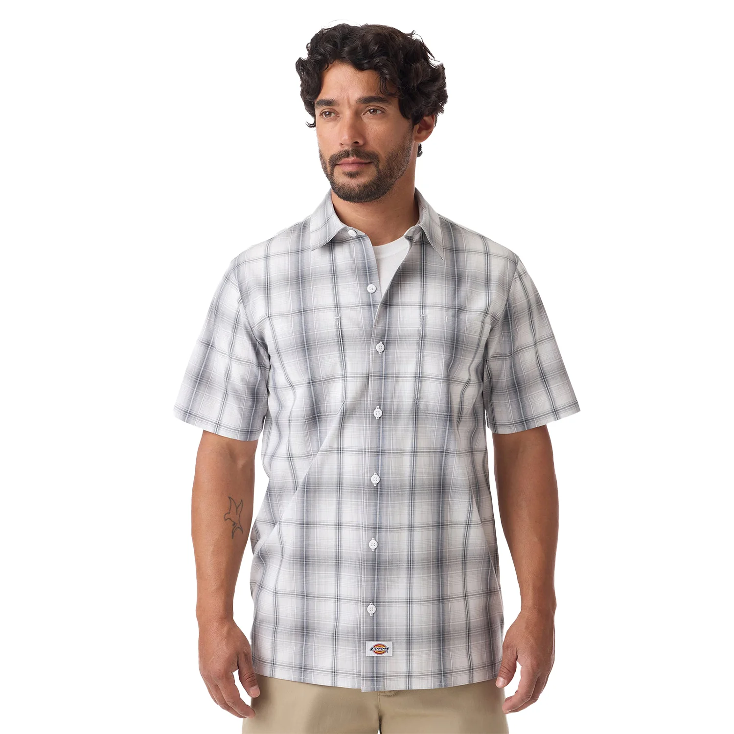 Dickies Men's Plaid Work Shirt
