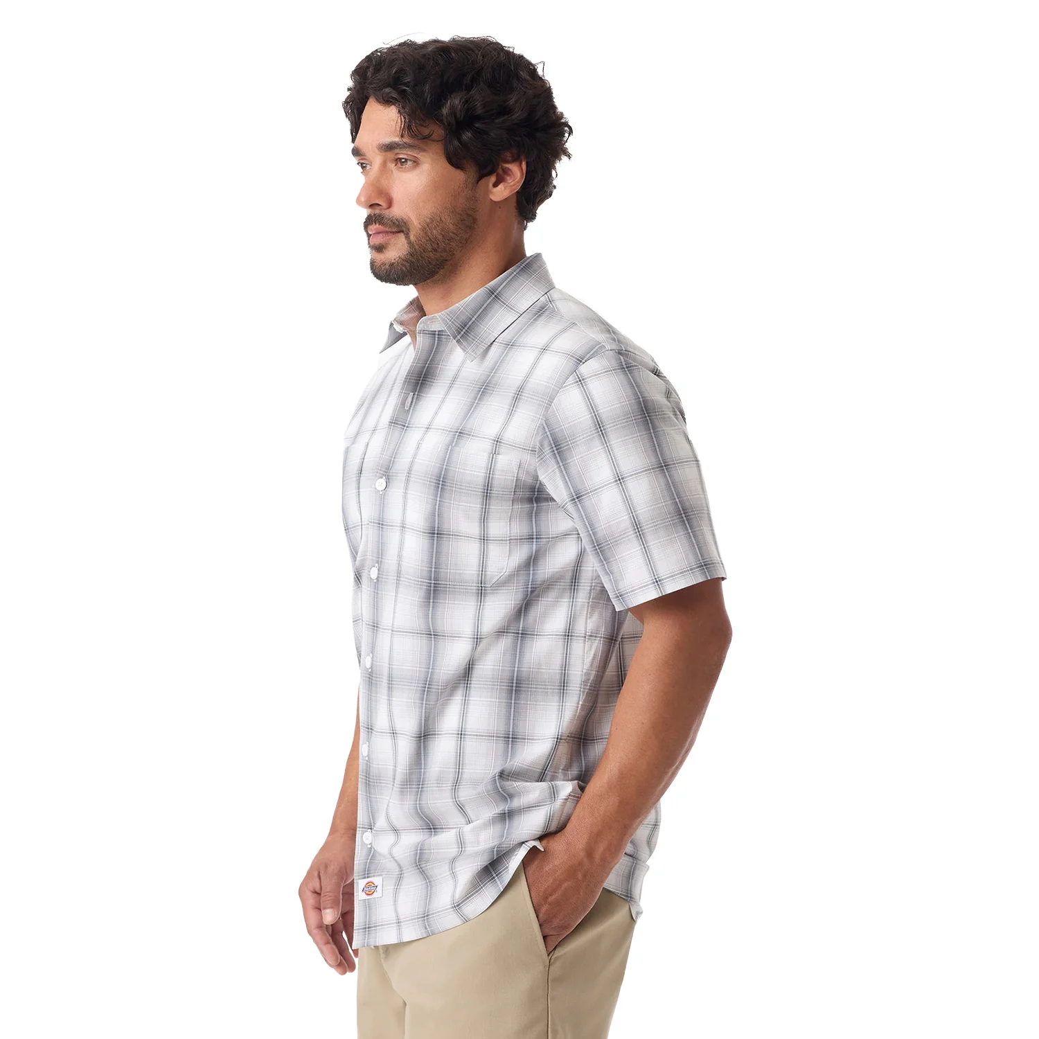 Dickies Men's Plaid Work Shirt - Image 4