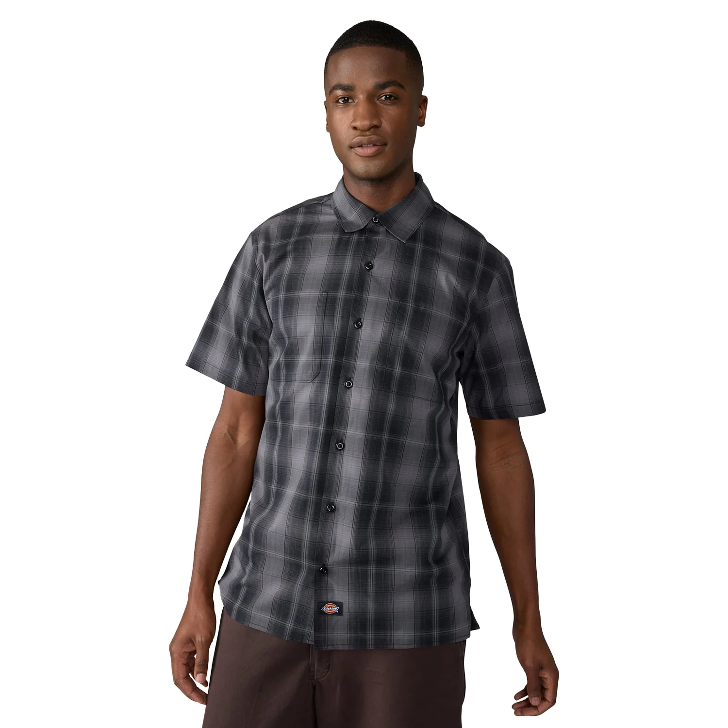 Dickies Men's Plaid Work Shirt - Image 6