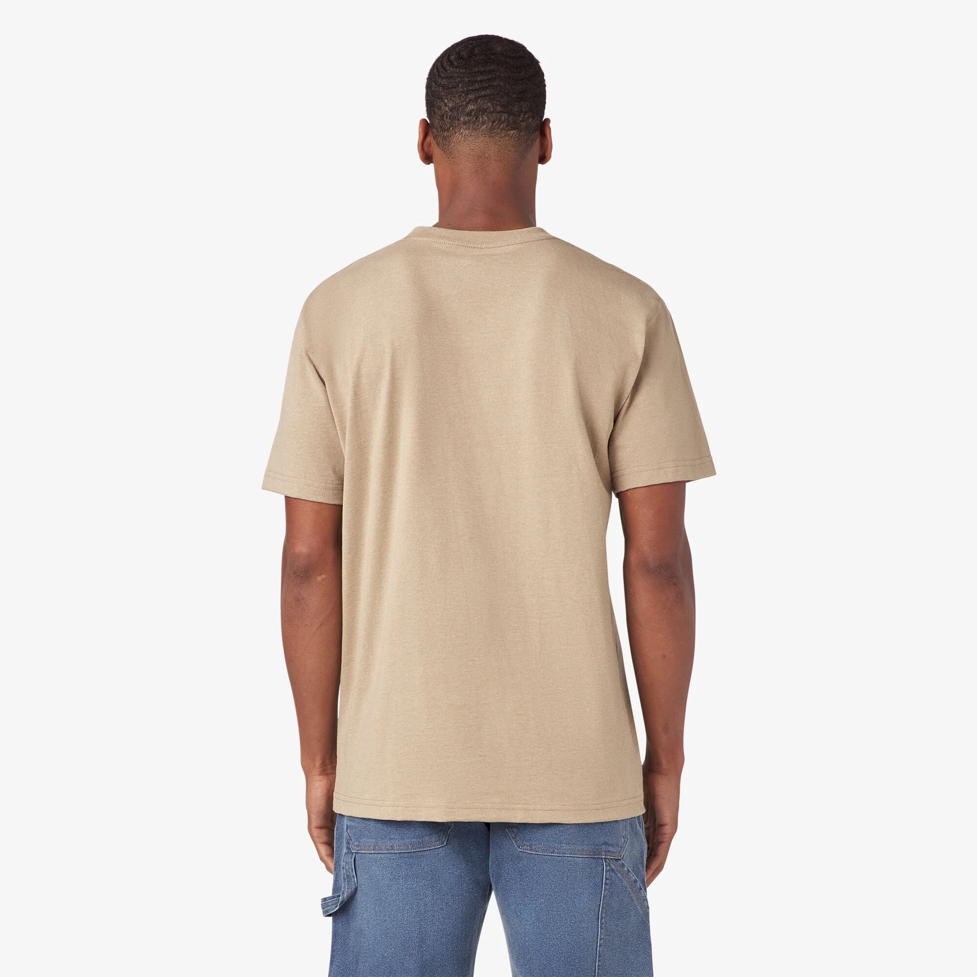 Dickies Men's Heavyweight Heathered Short Sleeve Pocket T-Shirt - Image 6