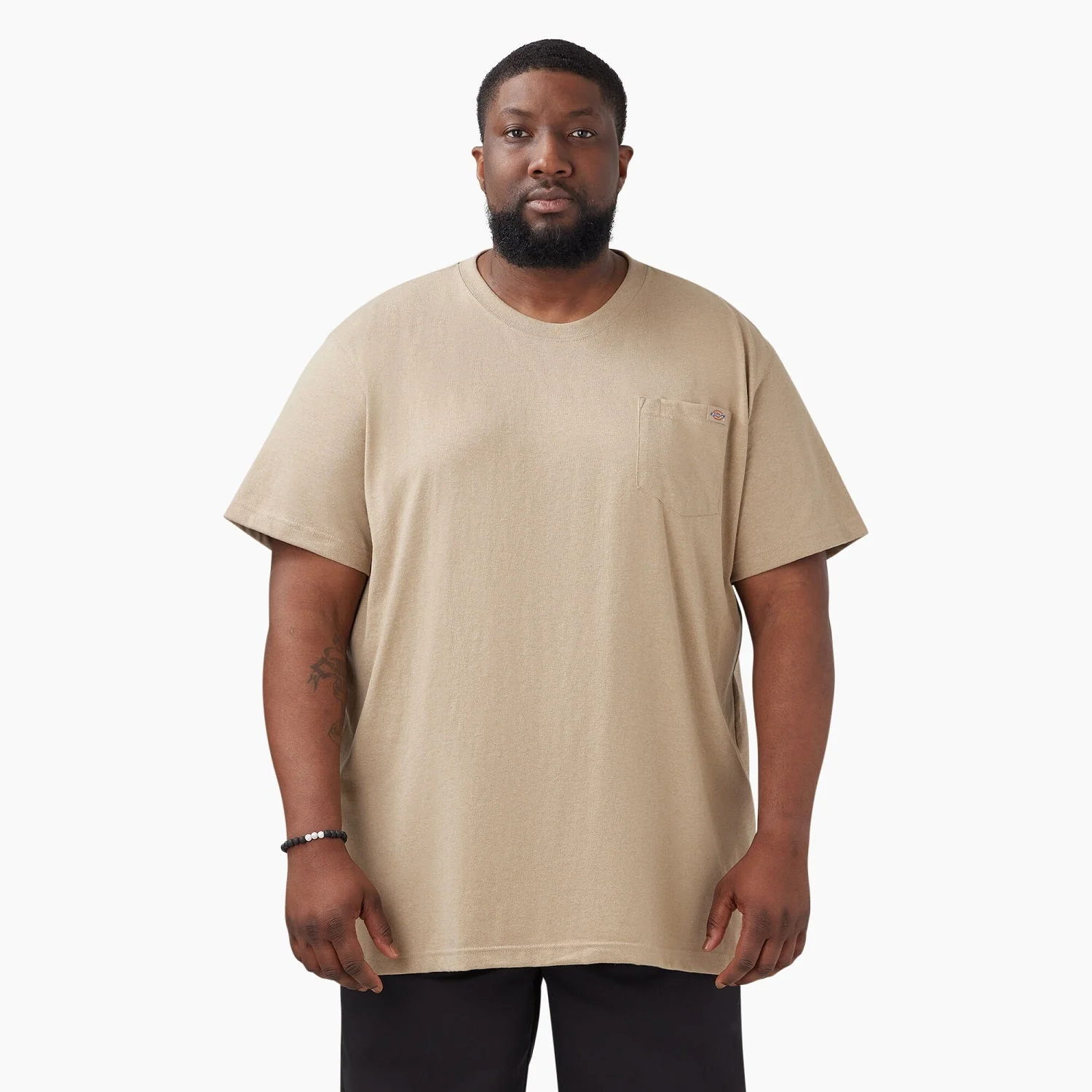 Dickies Men's Heavyweight Heathered Short Sleeve Pocket T-Shirt - Image 8