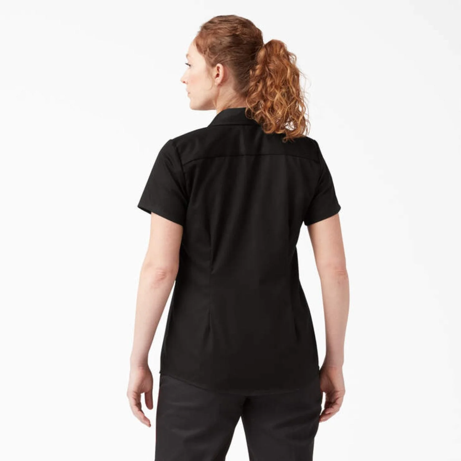 Dickies Women's 574 Original Button Short Sleeve Twill Work Shirt - Image 3