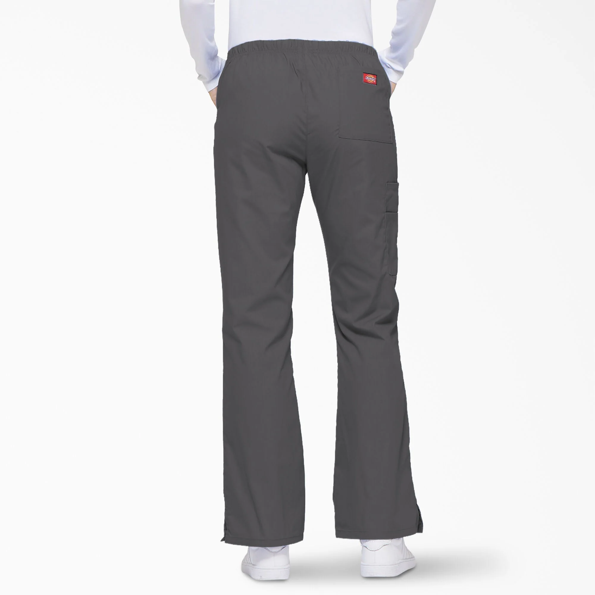 Dickies Women's Mid-Rise Drawstring Cargo Scrub Pant - Image 8